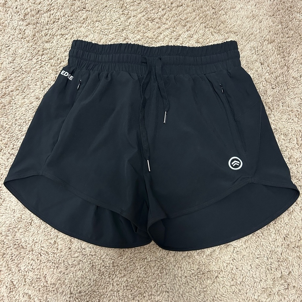 Women's Black Athletic Shorts